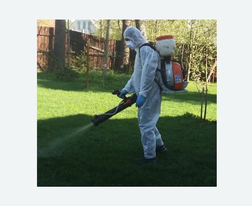 Обработка территории от клещей в Весьегонске