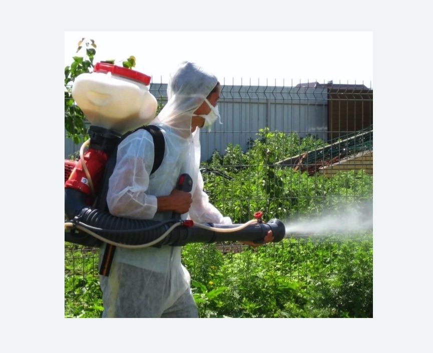 Акарицидная обработка территории в Весьегонске